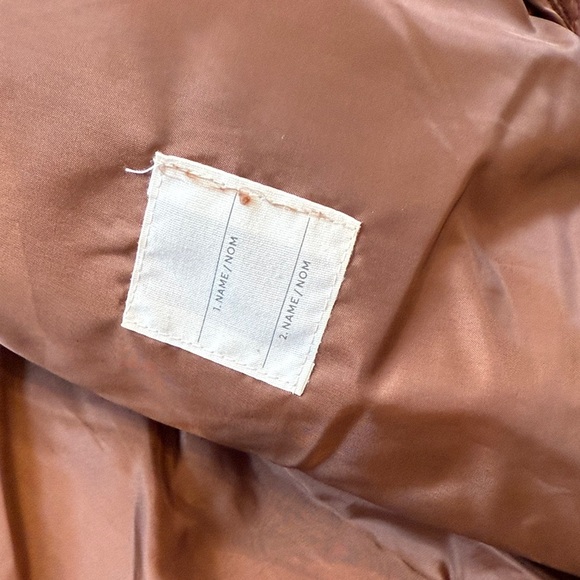 H&M Chocolate Brown Kids Puffer Jacket - Picture 5 of 8